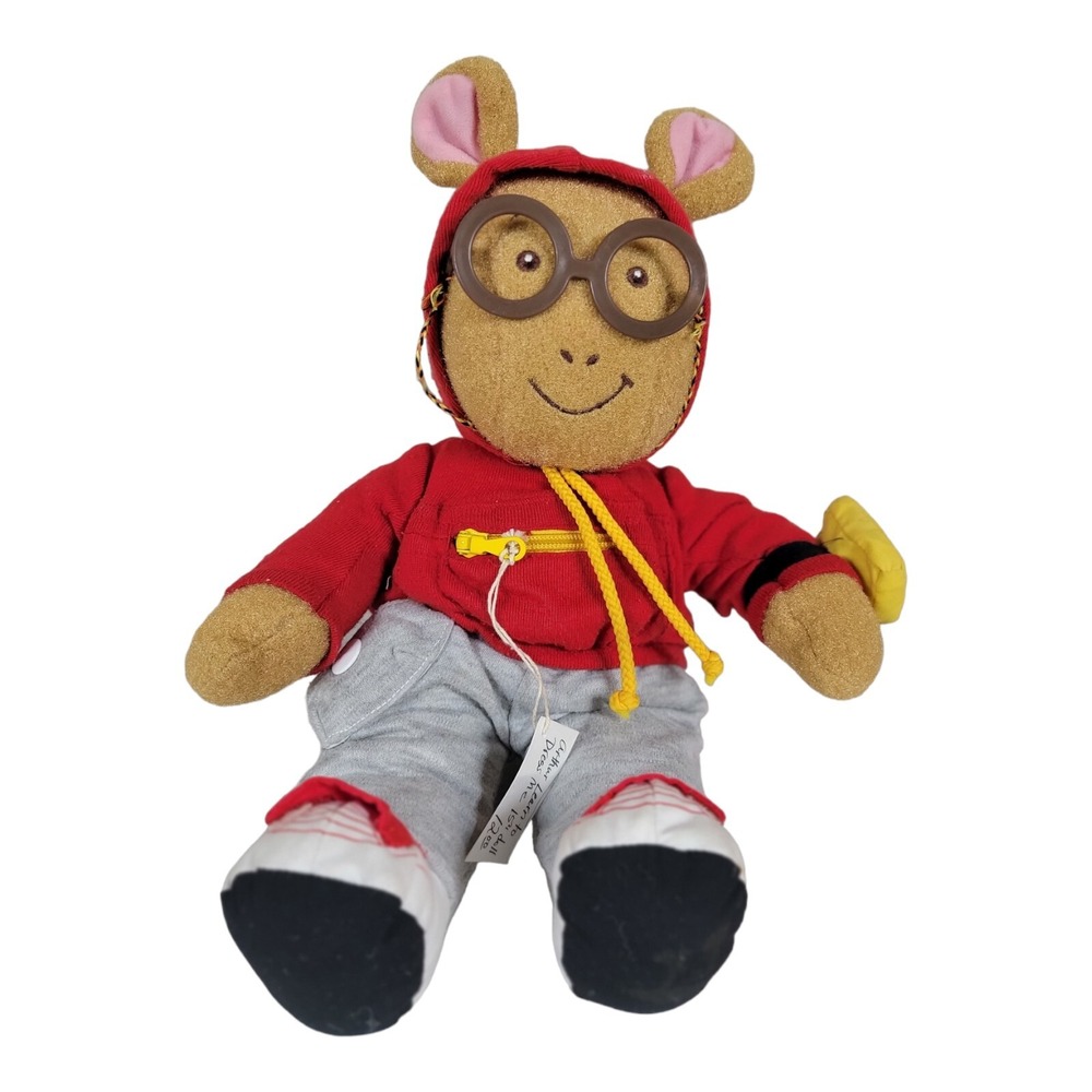 Playskool Dress Me Arthur Aardvark Stuffed Dolls PBS 1996‎ Plush